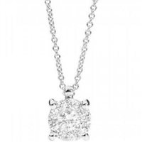 Collana Recarlo Donna Nodo D'Amore in Oro Diamante P04PX988/030-45